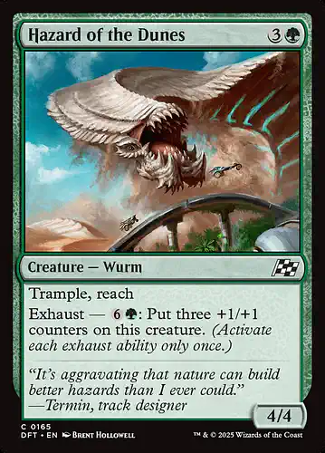 Hazard of the Dunes - dft Spoiler