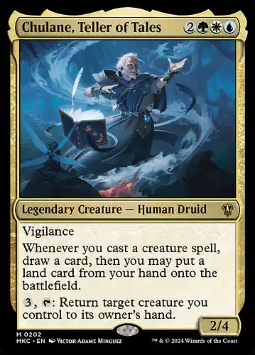Chulane, Teller of Tales - mkc Spoiler
