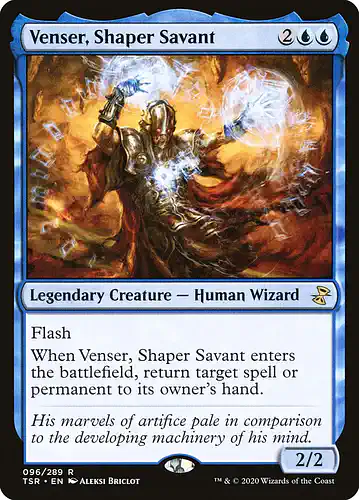 Venser, Shaper Savant - tsr Spoiler