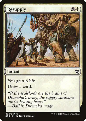 Resupply - dtk Spoiler