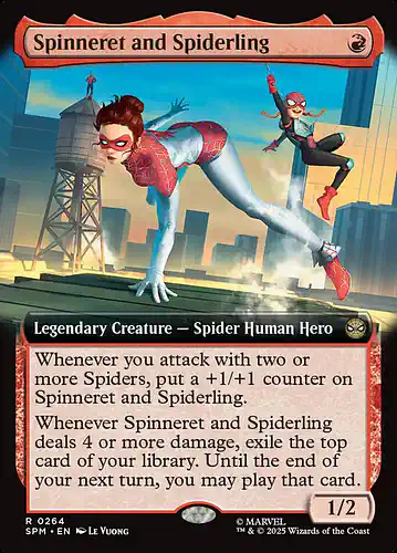 Spinneret and Spiderling - spm Spoiler