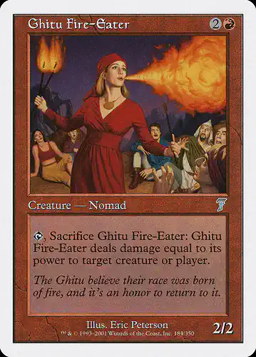 Ghitu Fire-Eater - 7ed Spoiler