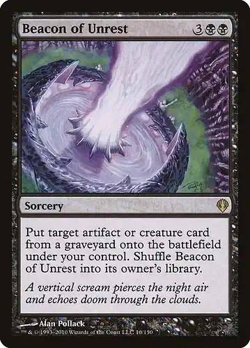 Beacon of Unrest - arc Spoiler