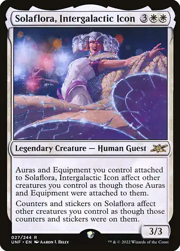Solaflora, Intergalactic Icon - unf Spoiler