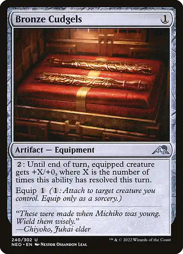 Bronze Cudgels - neo Spoiler