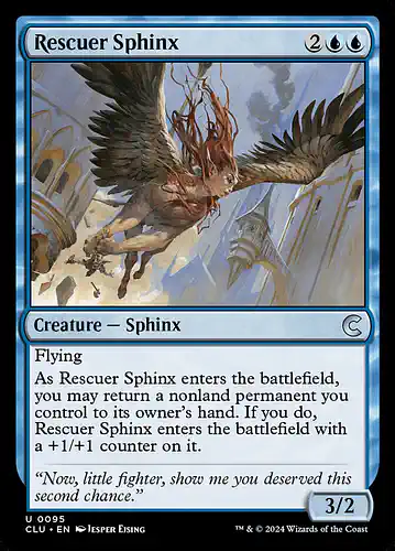 Rescuer Sphinx - clu Spoiler