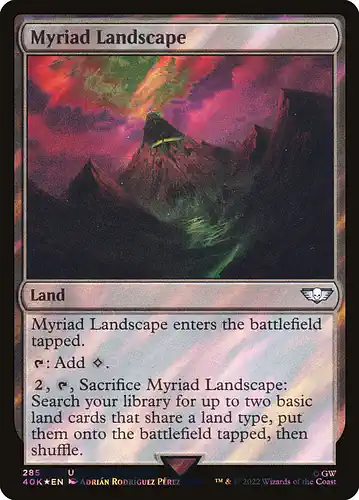 Myriad Landscape - 40k Spoiler
