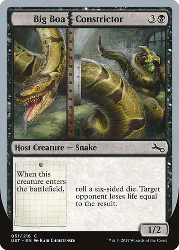 Big Boa Constrictor - ust Spoiler