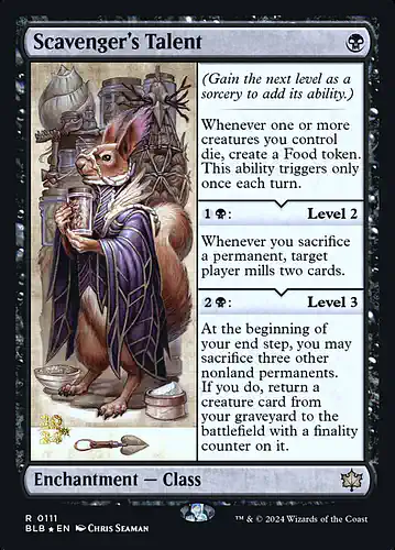 Scavenger's Talent - blb Spoiler
