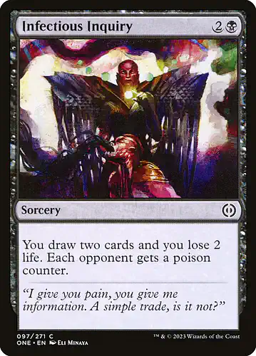 Infectious Inquiry - one Spoiler