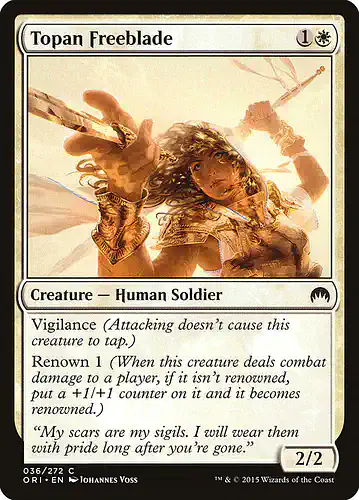 Topan Freeblade - ori Spoiler