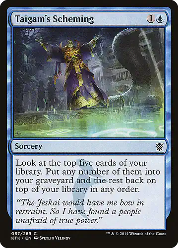 Taigam's Scheming - ktk Spoiler