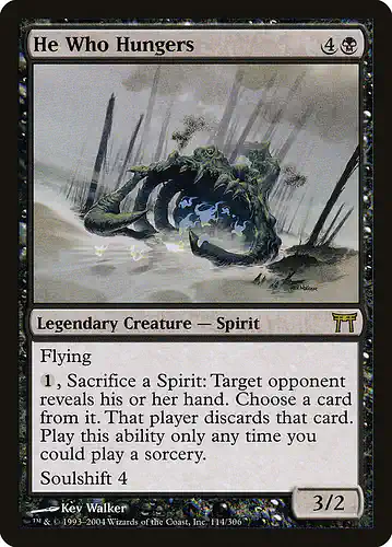 He Who Hungers - chk Spoiler
