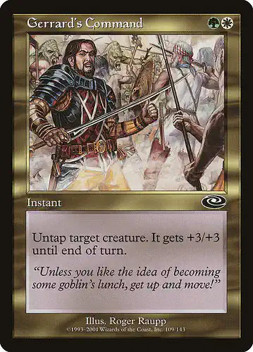 Gerrard's Command - pls Spoiler