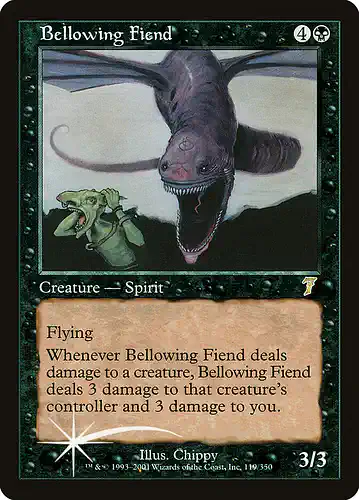 Bellowing Fiend - 7ed Spoiler