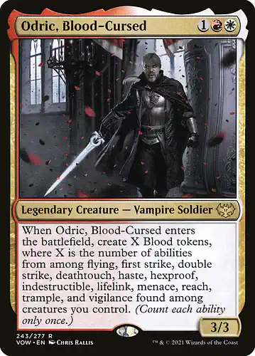 Odric, Blood-Cursed - vow Spoiler