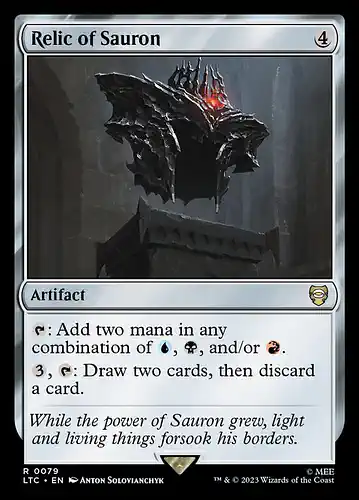 Relic of Sauron - ltc Spoiler