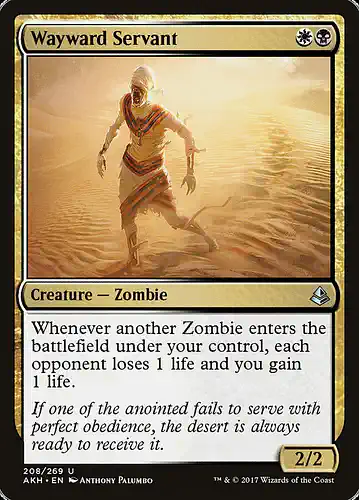 Wayward Servant - akh Spoiler