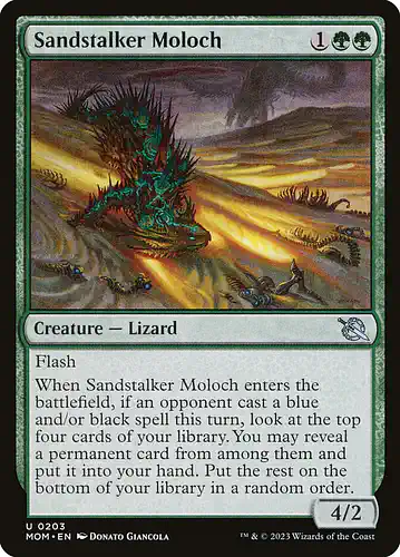 Sandstalker Moloch - mom Spoiler