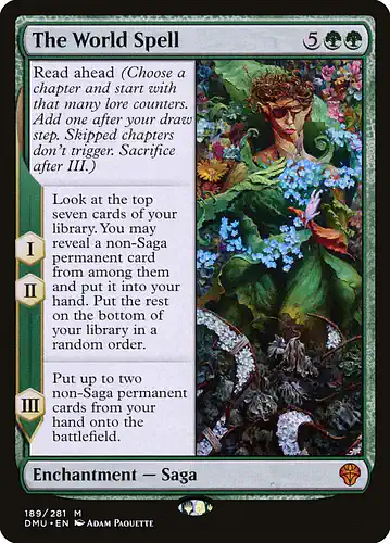 The World Spell - dmu Spoiler
