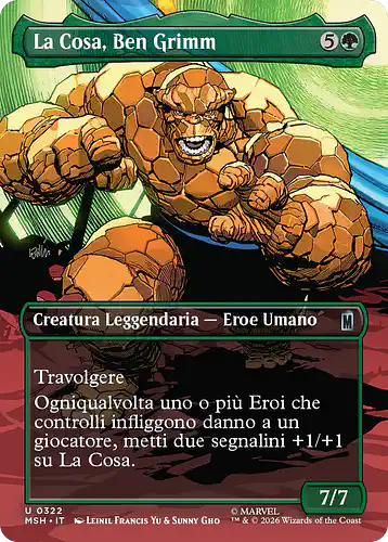 The Thing, Ben Grimm - msh Spoiler