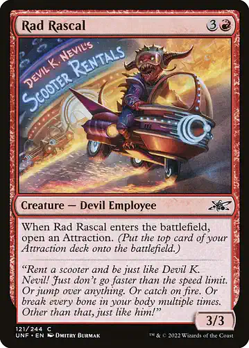 Rad Rascal - unf Spoiler