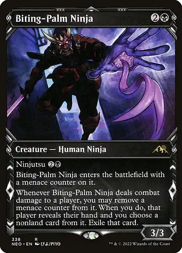 Biting-Palm Ninja - neo Spoiler