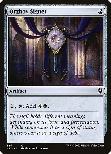 Orzhov Signet - clb Spoiler