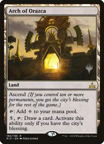 Arch of Orazca - rix Spoiler