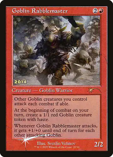 Goblin Rabblemaster - 30a Spoiler