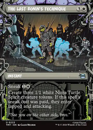 The Last Ronin's Technique - tmt Spoiler