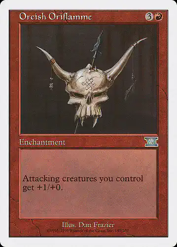 Orcish Oriflamme - 6ed Spoiler