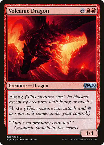 Volcanic Dragon - m20 Spoiler
