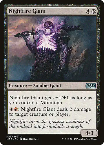 Nightfire Giant - m15 Spoiler