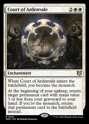 Court of Ardenvale - woc Spoiler