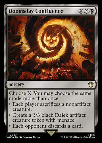 Doomsday Confluence - who Spoiler