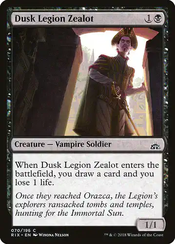 Dusk Legion Zealot - rix Spoiler