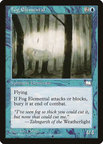 Fog Elemental - wth Spoiler