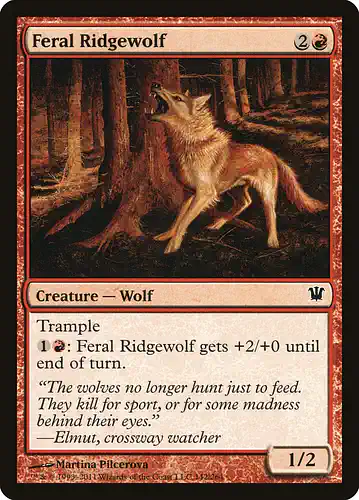 Feral Ridgewolf - isd Spoiler
