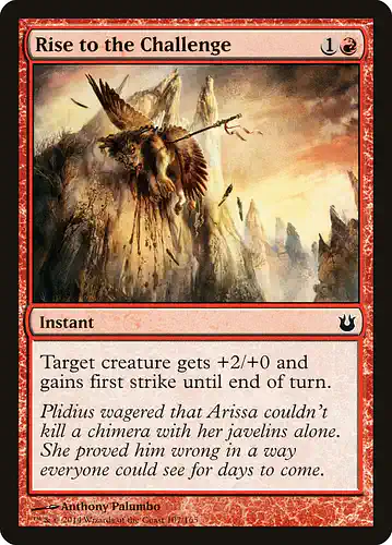 Rise to the Challenge - bng Spoiler