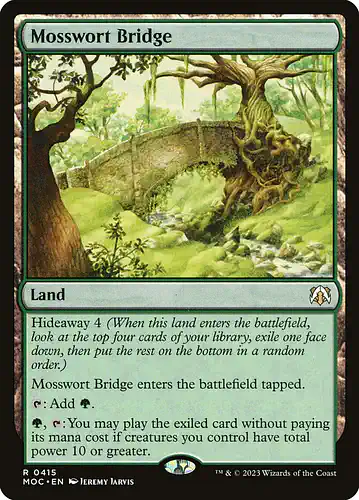 Mosswort Bridge - moc Spoiler