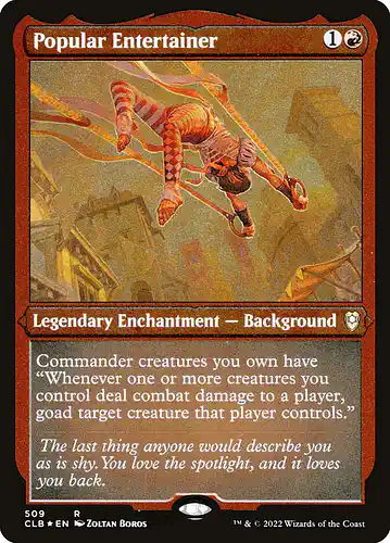 Popular Entertainer - clb Spoiler