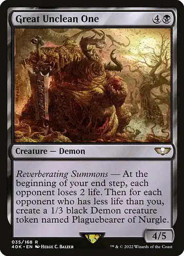 Great Unclean One - 40k Spoiler
