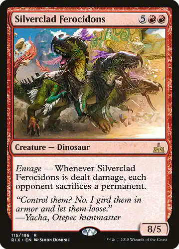 Silverclad Ferocidons - rix Spoiler