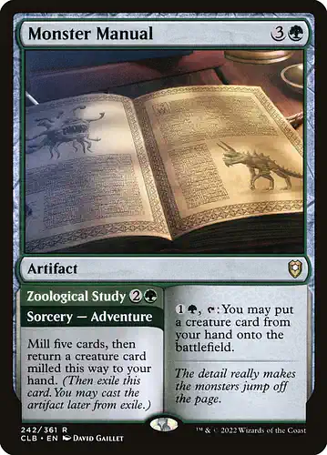 Monster Manual - clb Spoiler