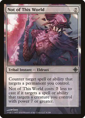 Not of This World - roe Spoiler
