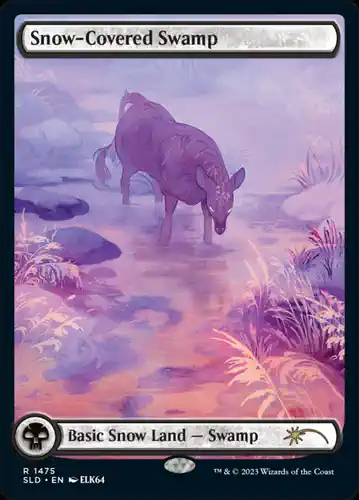 Snow-Covered Swamp - sld Spoiler
