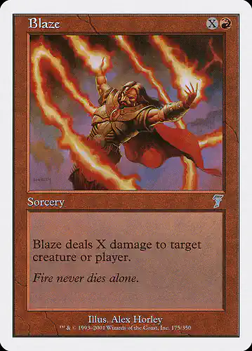 Blaze - 7ed Spoiler