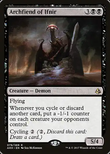 Archfiend of Ifnir - akh Spoiler