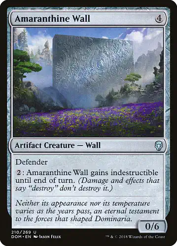 Amaranthine Wall - dom Spoiler